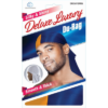 Dream Deluxe Luxury Du-Rag Orange and Royal Blue  Smooth & Thick  Silky & Shiny DRE007ORRB
