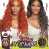 Mane Concept Red Carpet 3 Way Top Knot Braid Lace Wig - DOUBLE FRENCH KNOT 01 (RCTB302)