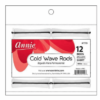 Annie Cold Wave Rods White Short 7/16' 12 Count #1110