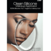 Beauty Town Silicone Makeup Sponge Leaf Shape Clear #20072