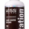Kiss Tintation Semi-Permanent Hair Color T880 Dark Warm Brown 5 oz