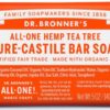 Dr Bronners All One Hemp Tea Tree Pure Castile Soap Bar 5 oz 2019