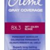 L'Oreal Excellence Creme Gray Coverage Permanent Hair Color 8 1/2.3 Soft Golden Blonde DISC
