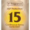 Australian Gold Continuous Sunscreen Spray with Instant Bronzer SPF 15 6.0 oz 2019