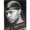 Red by Kiss Power Wave Velvet Luxe Durag - HDUPPV01 Black