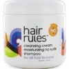 Hair Rules Cleansing Cream Moisturizing No Suds Shampoo 16.5oz