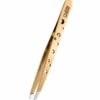 Rubis Switzerland Swiss Tweeze Slant Tip Tweezer Gold 1K111GOLD