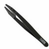 Rubis Switzerland Classic Slant Tip Tweezer Black 1KS104