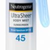 Neutrogena Ultra Sheer Body Mist Sunscreen Spray SPF 45 5 oz 2019
