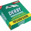 Derby Professional Single Edge Razor Blades 100 Count