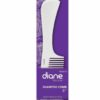 Diane Comb Heat Resistant Static Free Shampoo White 8' #D6810