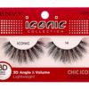 Kiss i ENVY Iconic Collection Natural Icon 3D Angle Eyelashes 1 Pair Pack Iconic 14 KPEI14