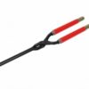 Golden Supreme 07 A Iron Rainbow 9/32' Black Iron With Red Handles