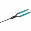 Golden Supreme Super Mini Iron Rainbow 1/16' Point Black Iron With Teal Handles