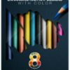 GraffEtch Hair Art Pencils Hot Neon 8 Piece Set