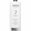 Nioxin 2 Cleanser for Fine Natural Noticeably Thinning Shampoo 33.8 oz