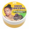 On Natural Edge Control Shea Butter & Grape Seed Hair Gel 1 oz