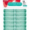 Annie Wire Mesh Rollers Green 7/8' Medium 12 Count #1023
