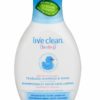 Live Clean Baby Gentle Moisture Tearless Shampoo & Wash 10 oz
